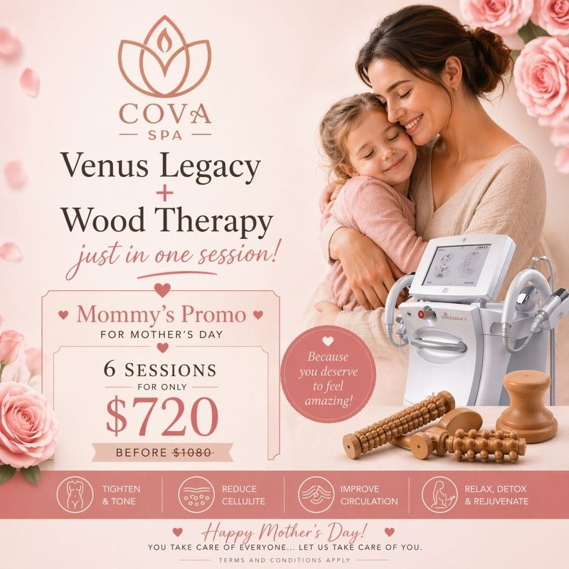 Mother's Day Promo — Venus Legacy + Wood Therapy, 6 sessions for $720